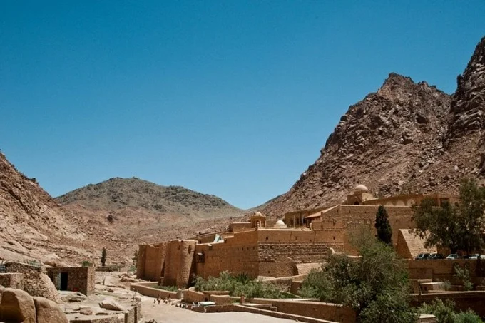 Saint Catherine’s monastery at Mt. Sinai