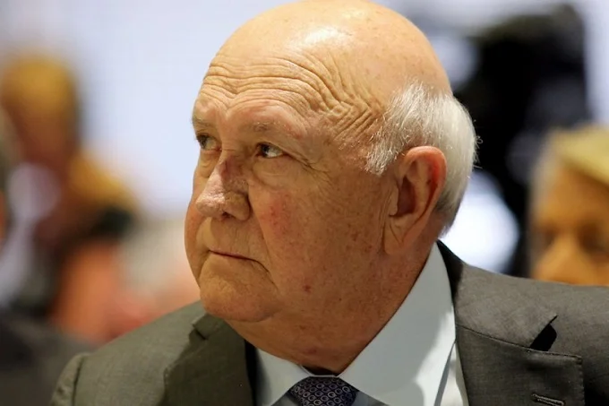 Former President of South Africa Frederik Willem De Klerk (85) passed away