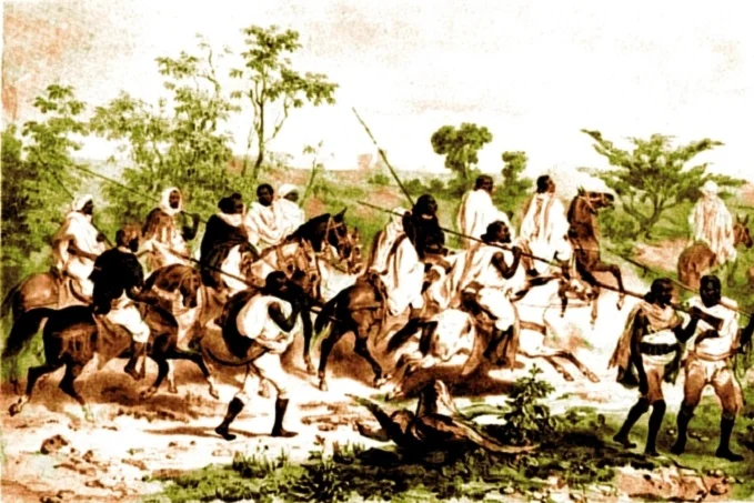 Ethiopian warriors during the Zemene Mesafint