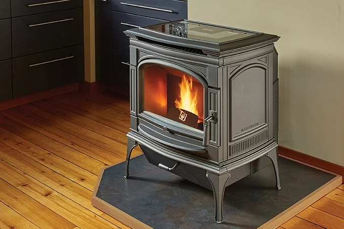 Pellet stoves and fireplaces