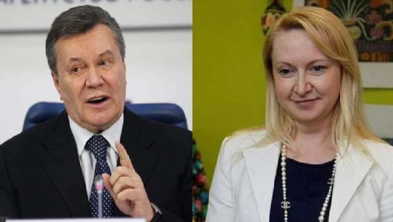 Viktor Yanukovych and Lyubov Polezhay