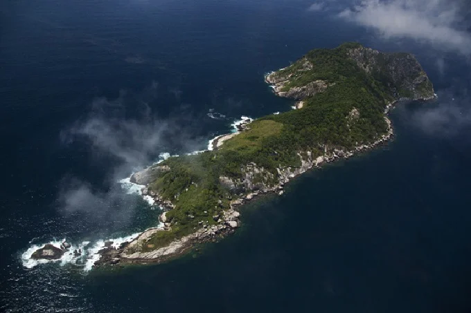 Where is snake island and why was Queimada Grande closed for tourists 35 years ago?