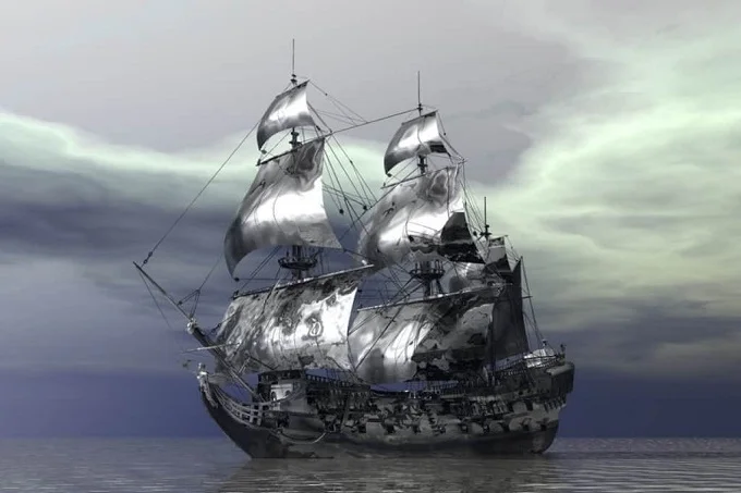 Ghost of the schooner “Lady Lovibond”