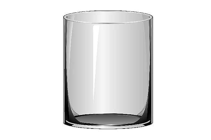 A Glass cup