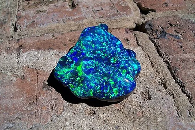 Royal black opal