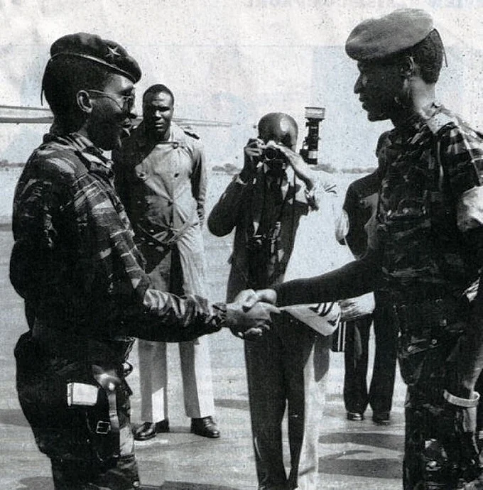 Thomas Sankara and Blaise Compaoré, a man thirsty for power