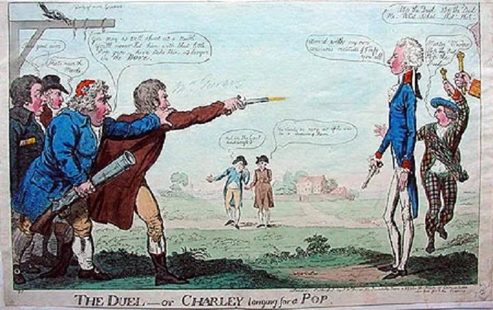 Unsuccessful duel changed the course of the history of Great Britain and science