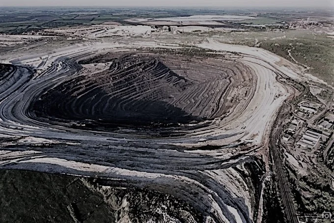 Aerial photo of Kursk Magnetic Anomaly