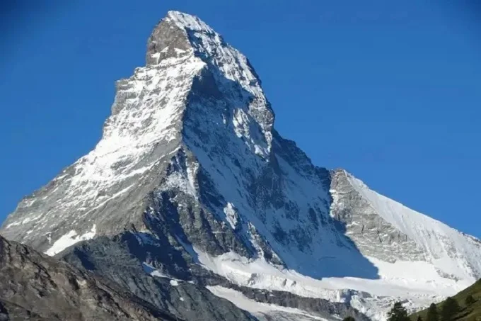 A “staggering” mountain was discovered in the Alps