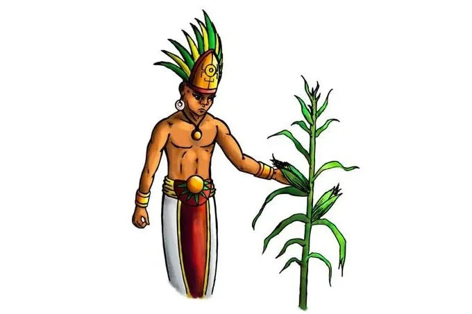 Kukulkan, the Mayan god of maize