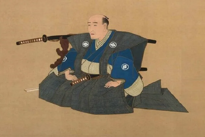 Portrait of a high-ranking samurai, Utagawa Toyokuni.