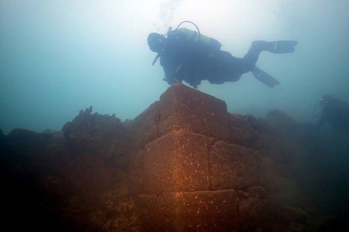 The Castle under Lake Van