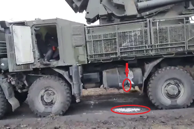 Pentagon reports that Russian soldiers have “deliberately punched holes” in their gas tanks