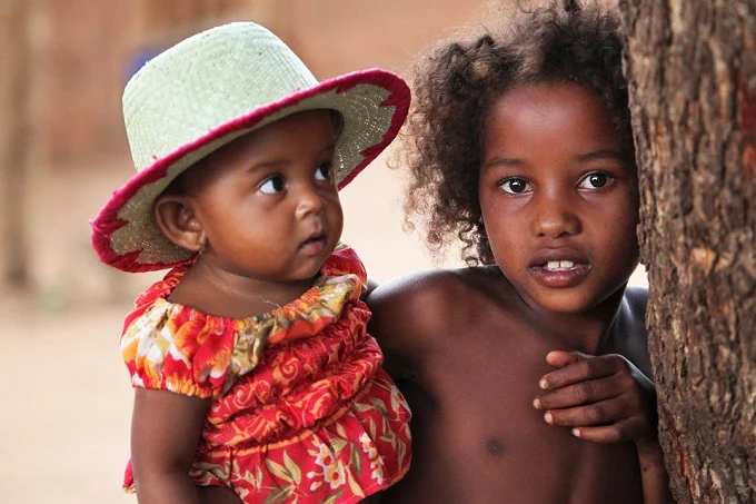 The children of Madagascar