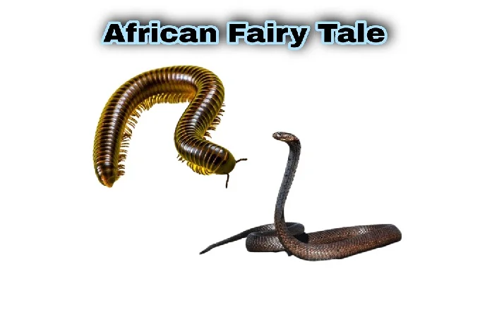 African fairy tales: the Snake and the Millipede