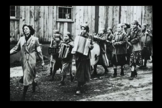 Women's Orchestra in Auschwitz camp.