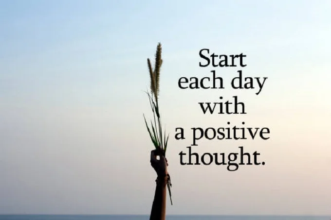 Positive ways to start the day