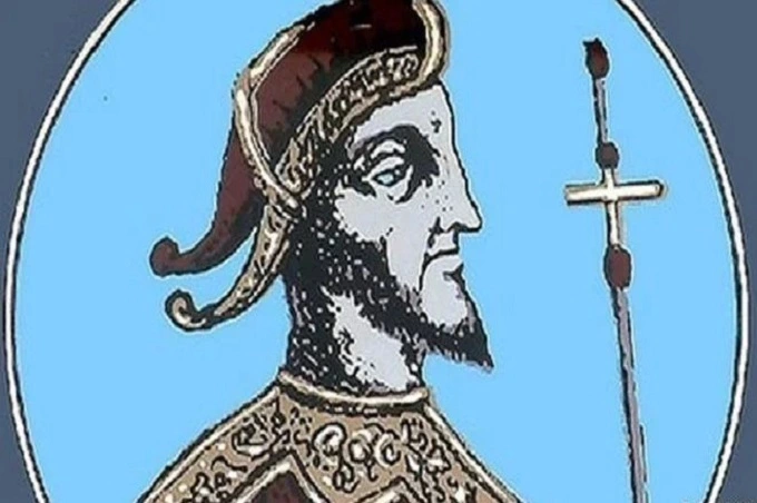 Sweyn Forkbeard-the king of Denmark, who managed to seize the English throne