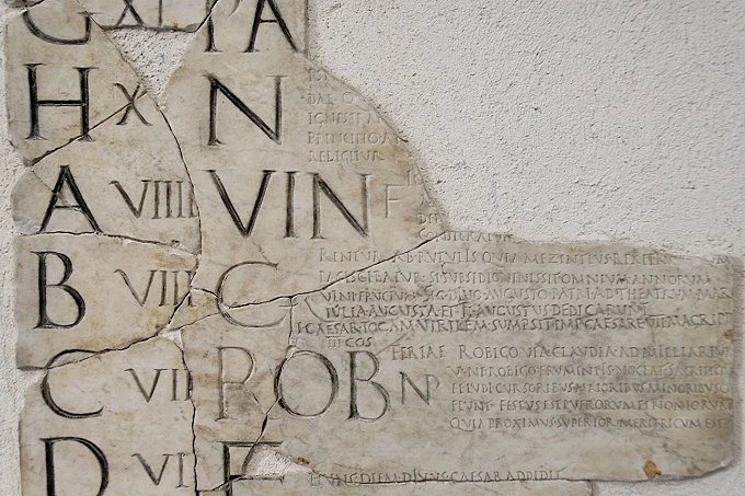 Why did the Ancient Roman have an 8-day week calendar, and how did it become 7?