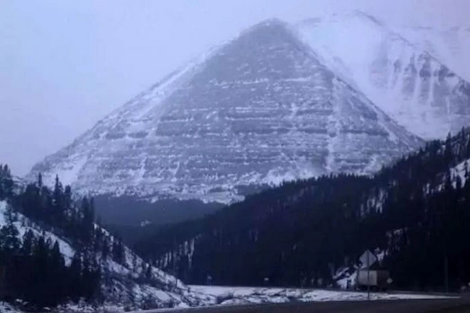 Pyramids beneath Alaska