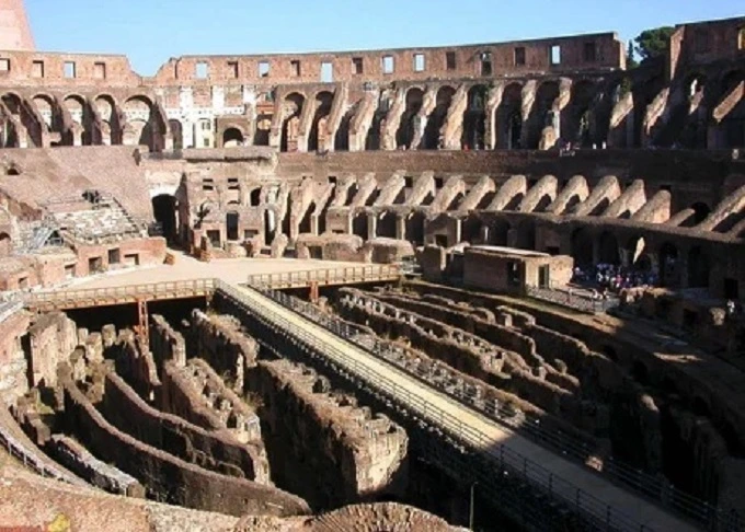 Was concrete already known to the ancient Romans?