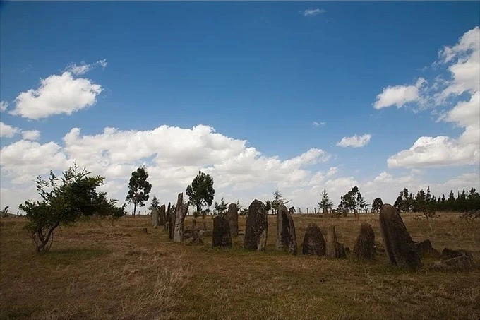Some of the ancient artifacts in Ethiopia