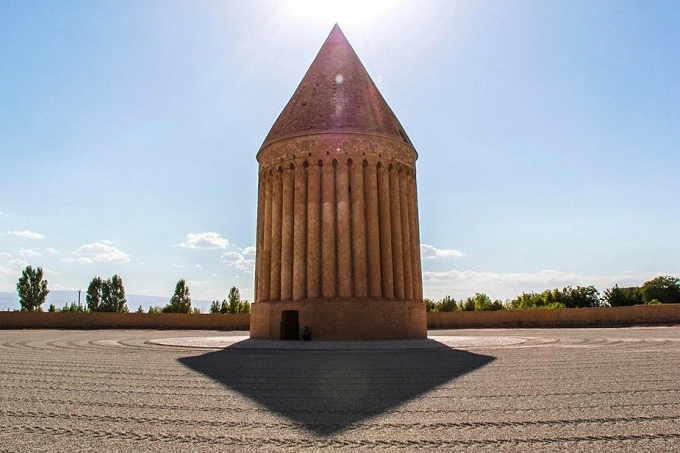 The Radkan astronomical tower in Iran