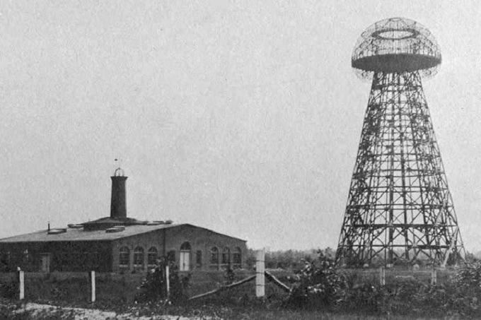 German spies used the tower Tesla built