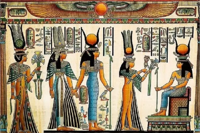 Priests of ancient Egypt: Atlanteans in space and time