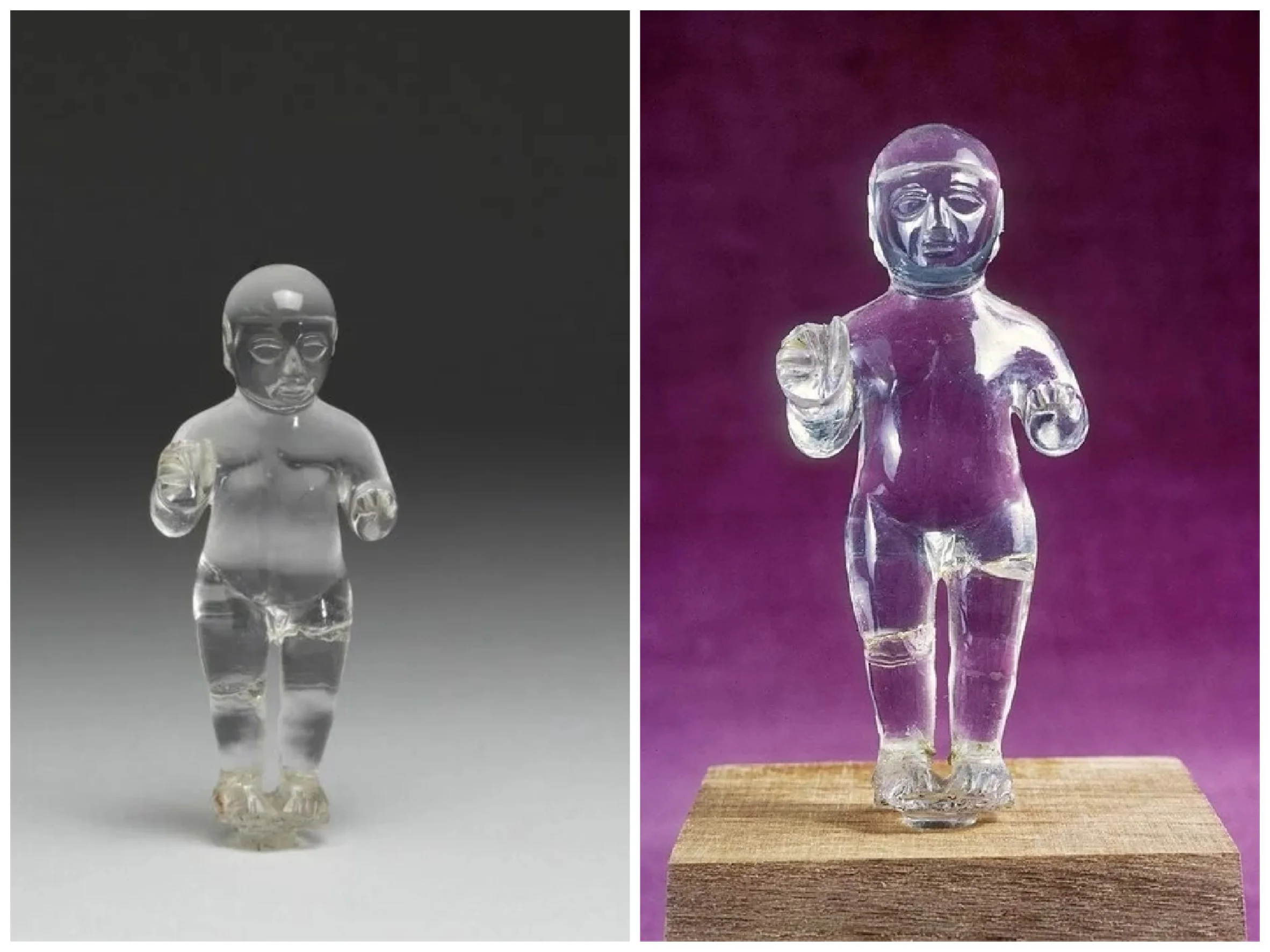 “Crystal astronaut” – an artifact that does not fit into the official story