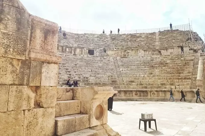 The ancient city of Jerash