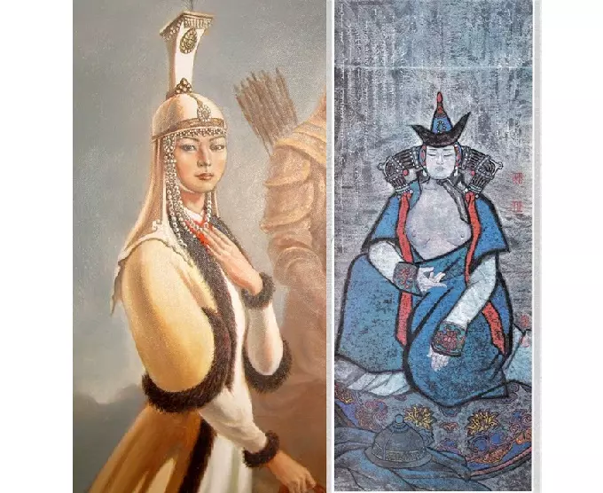 Hoelun, the Mother of Genghis Khan