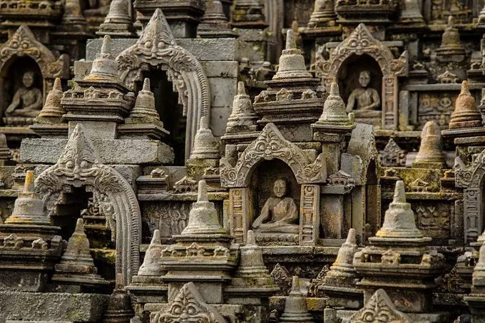 Borobudur is a Buddhist stupa