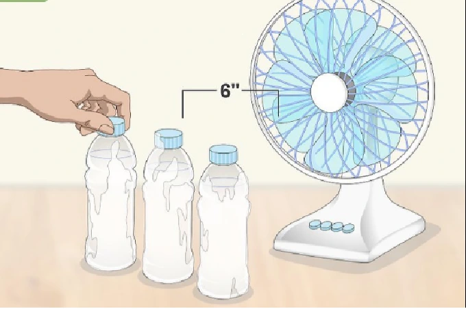 How to cool down a room with a fan