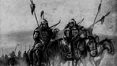 How many soldiers were actually in the army of Genghis Khan?