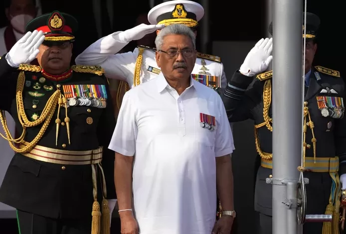Refugee Sri Lanka president not yet resigned
