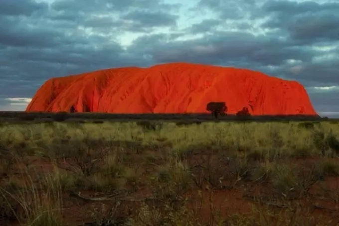 Uluru is endowed with a special power