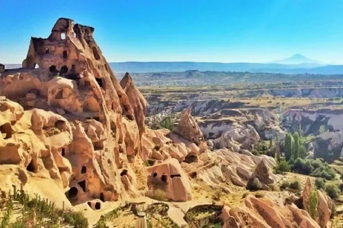 Places of power: ancient underground shelter in Cappadocia