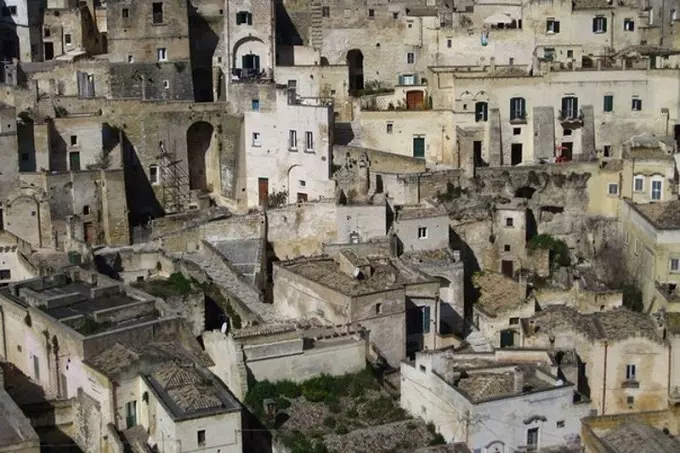 An ancient stone city in Italy