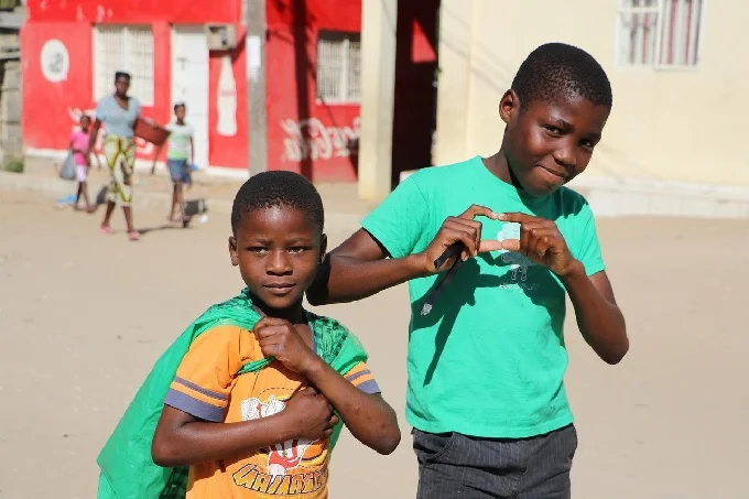The street Children in Africa