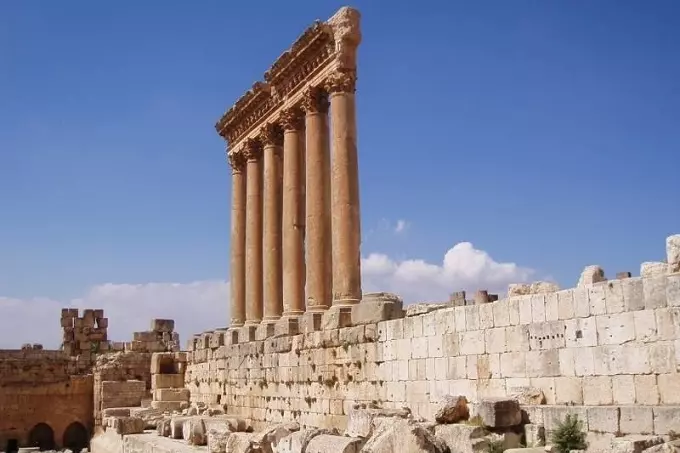 Who built Baalbek and why?
