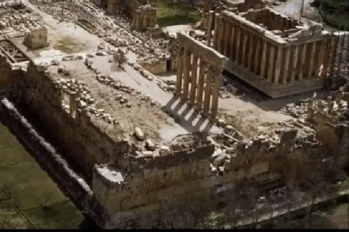 Who built Baalbek and why?