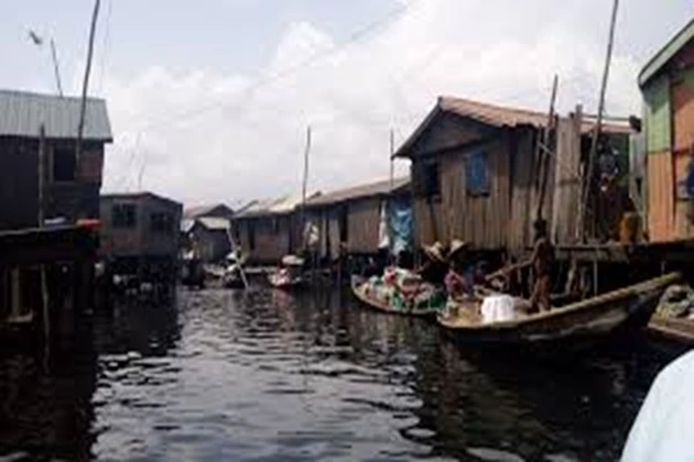 A typical street of Makoko