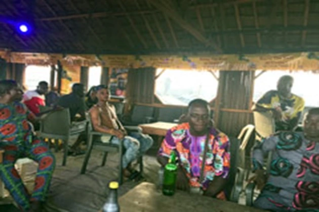 Wood Bar in Makoko