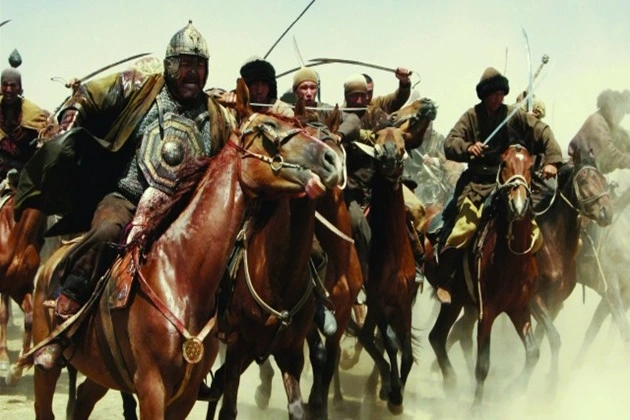 After Genghis Khan's victories, the huge captured areas were empty