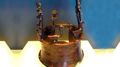 The oldest known crown