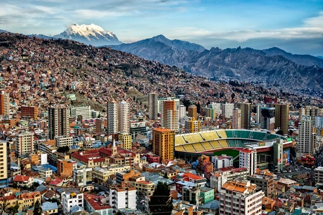 La Paz, Bolivia.