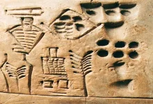 The names Kushim and Iri-Hor on ancient archaeological finds.