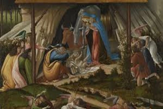 The Nativity of Jesus Christ, Botticelli

