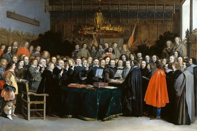 The Treaty of Westphalia allowed the free practice of Calvinism.
